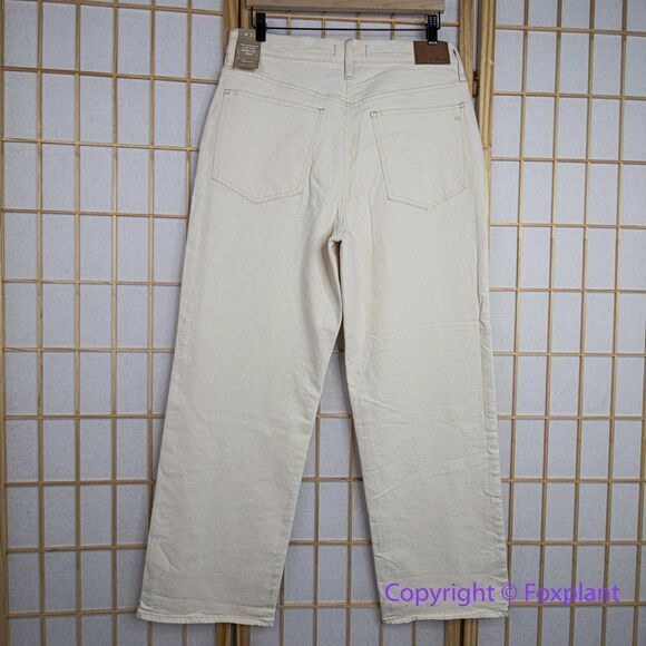 NEW Madewell The Perfect Vintage Wide-Leg Jean: Garment-Dyed Edition,‎ 31 - Picture 8 of 16